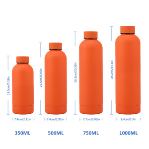 2024 Tùy Chỉnh 500Ml Xách Tay Phích Cup Với Tre Gỗ Bìa Miệng Nhỏ Tái Sử Dụng Nước Bằng Thép Không Gỉ Chai Cho Du Lịch - Product Image 5