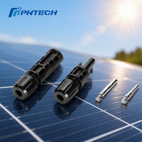 Connecteurs solaires PV005 1500V à connexion rapide avec connecteurs DC mâle et femelle pour l'assemblage par sertissage des câbles de panneaux solaires