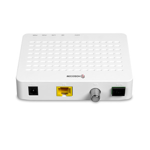 Hosecom g53c GPON 1ge + CATV xpon <span class=keywords><strong>onu</strong></span> FTTH mạng IP TCP 12V cung cấp điện SFP Yếu tố hình thức sử dụng sản phẩm ONT OLT RJ45 - Product Image 1