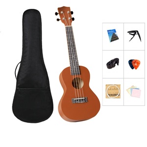 Fabriekslevering kleurrijke <span class=keywords><strong>plastic</strong></span> 21 inch ukelele voor kinderen - Product Image 1