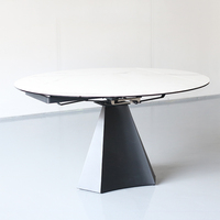 Meilleur prix pour un ensemble de table à manger de conception nouvelle, 4 à 6 places, table à manger télescopique multifonctionnelle