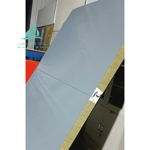 Âm thanh hấp thụ cách nhiệt chống cháy hiện đại thép bánh sandwich tường Bảng điều khiển lớp B lửa đánh giá cứng nhắc Polyurethane bọt tấm - Product Image 1