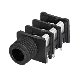 <span class=keywords><strong>Prise</strong></span> stéréo <span class=keywords><strong>Neutrik</strong></span> NRJ6HF-1 1/4 ", commutée, nez entièrement fileté, contact du manchon/connexion du panneau frontal - Product Image 1