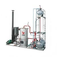 Chaudière verticale à huile thermique YGL de 600 000 Kcal/h, alimentée à la biomasse, pour le chauffage de fluides thermiques par combustion de copeaux de bois et de sciure