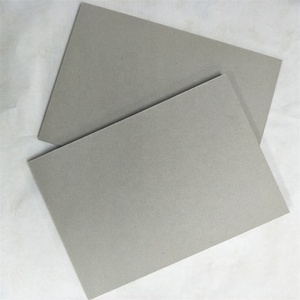 2mm Recycled Grey Board Sheet Anti-Curl Uncoated for Gravure Printing - Product Image 1
