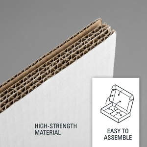 Boîtes en carton ondulé multi-tailles, adaptées à l'emballage, à l'expédition et aux usages professionnels des cartons ondulés - Product Image 4