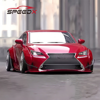 Pour Lexus RC 350 300 Kit de carrosserie large en Fiber de carbone lexus Rc aileron de garde-boue Kits de pare-chocs avant arrière