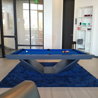 Table de billard 9 boules moderne et personnalisée de 7, 8 ou 9 pieds pour usage domestique, vente en gros usine 2026