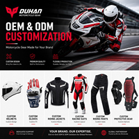 DUHAN Veste de course moto d'été pour homme Veste de protection respirante avec coussinets CE