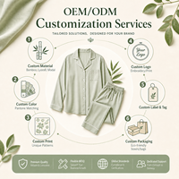 Ensemble de vêtements de nuit d'été pour femmes, fabricant de pyjamas en bambou sur mesure, ensembles de pyjamas décontractés pour femmes en deux pièces, ensembles de vêtements de détente en bambou