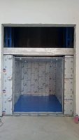 Plateforme élévatrice murale électrique à chaîne métallique, nouvelle, haute capacité de charge, pour marchandises