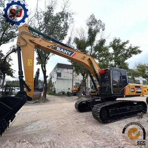 Excavatrice sur chenilles d'occasion SANY SY215C SY75C SY95C, 21 tonnes, capacité de godet 1,1 m³, engin de terrassement pour chantier de construction - Product Image 2