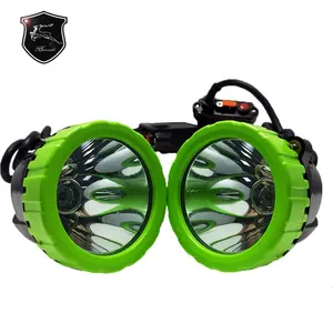 Wholesale Battery capacity11.2Ah long working time coon hunting lights rechargeable headlamp KL11LM