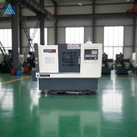 Tour CNC automatique pour métaux, tour de moyenne capacité, machine à tournage de métaux 220V Fanuc