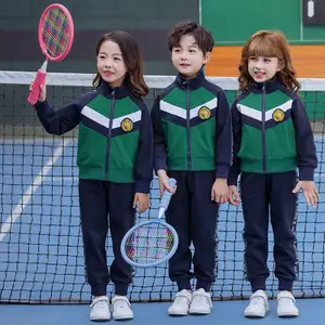 RG-Hot sale international primary school sports blazer sets unisex toddler school uniforms