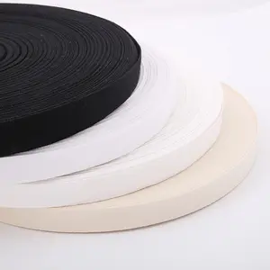 China Fabrikant Custom Organische 12Mm 15Mm Dubbele Vouw 100% Katoen Satijn Bias Binding Tape Roll Voor Kleding