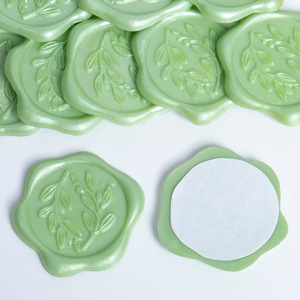 Autocollant de sceau de cire personnalisé avec logo et images, pour invitations de mariage, sceau de cire coloré, autocollant de peinture à la cire, tampon de sceau de cire - Product Image 6