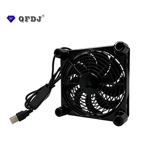 QFDJ 120x120x25mm Fan 5V USB Cooling Fan For <b>Router</b> <b>Modem</b> Set Top Box - Product Image 2