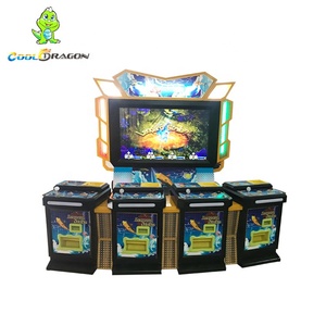 Đồng tiền hoạt động <span class=keywords><strong>4</strong></span> người chơi Arcade trò chơi câu cá máy báo tấn công cá bảng trò chơi - Product Image 1