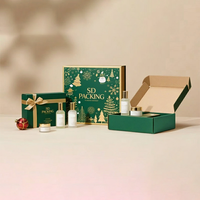 Boîtes postales blanches de Noël Boîtes d'emballage en carton imprimées sur mesure pour les commandes au détail et en gros de la saison des vacances