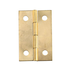 Bisagra para Caja de Regalo de Hierro Pequeña, Estilo Industrial Moderno y Simple, GQK GW2511134, 34x22 mm, 1.5 Pulgadas, Duradera, Instalación en Superficie Completa - Product Image 5