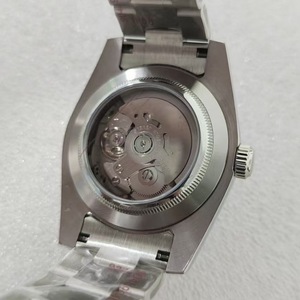 Luxury Stainless Steel Silver Men's Chronograph <b>Watch</b> | Water Resistant Pointer Dial Charm Design Mechanical Movement - Product Image 3