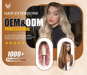 Peluca de Cabello Largo y Rizado con Flequillo, 13*6, con Frente de Encaje Transparente, Hecha a Mano, con Pequeños Rizos, 120% de Densidad, <span class=keywords><strong>Fibra</strong></span> de Alta Temperatura - Product Image 6