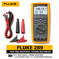 Multimeter Digital Akurasi Tinggi 289 True RMS Trend Capture 1000V, Bertenaga Baterai, Untuk Penggunaan Industri, Garansi 1 Tahun