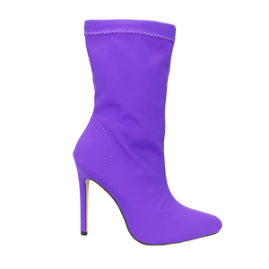 Colori CSB11neon stivali da <span class=keywords><strong>donna</strong></span> tacchi alti Stiletto alla caviglia <span class=keywords><strong>calzino</strong></span> <span class=keywords><strong>scarpe</strong></span> eleganti per l'autunno e l'inverno - Product Image 2