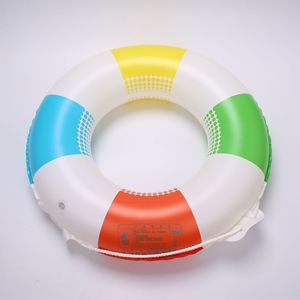 Adult Inflatable Swimming <b>Ring</b> 35cm <b>Thickness</b> Colorful Design For Water Sports Unisex Use - Product Image 3