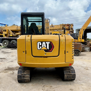 Excavadora de cadenas Caterpillar usada, en buen estado, piezas originales, sin accidentes, sin reacondicionamiento, pocas horas de uso, precio económico. - Product Image 1