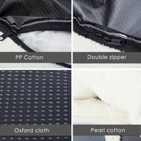 ZMaker vente en gros, canapé de luxe personnalisé, calmant, lavable, pour chien, lit de chat en peluche