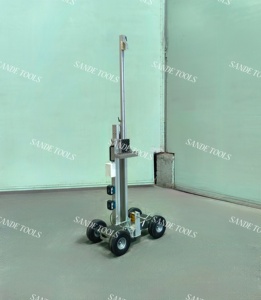 Chariots d'installation en aluminium à quatre roues SANDE, plateforme élévatrice électrique en aluminium, chariot de transport de panneaux pour granit et marbre - Product Image 4