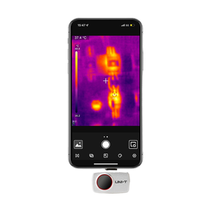 Cámara Termográfica UNI-T UTI256M para Smartphone, 256x192 Píxeles, Compatible con Android, Detección de Calor por Suelo Radiante, 7 Paletas de Colores, Certificación CE - Product Image 1