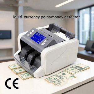 Détecteur de devises multi-monnaies, compteur de billets P80 rechargeable pour les banques et les entreprises, machine à compter l'argent MG UV DD - Product Image 3