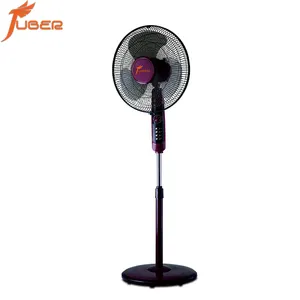 Venda quente big forte vento do ventilador elétrico oscilante 3 ou 5 COMO lâminas 16 polegadas Floor stand fan