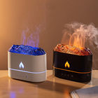 7 couleurs Portable sans fil Rechargeable simulé feu Air flamme arôme diffuseur humidificateur volcan diffuseur