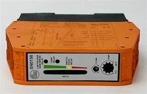 ตัวควบคุมการตรวจสอบ IFM SN0150 VS3000 สำหรับเซ็นเซอร์วัดการไหล 90-240V AC รีเลย์เอาต์พุต ราง DIN - Product Image 3
