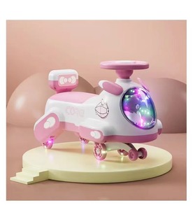 Bon marché, balade en voiture Twist à vélo avec roues clignotantes musicales et lumineuses, vélo d'équilibre pour bébé - Product Image 1