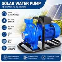 Pompe solaire 1HP pompe à eau de surface solaire pompe à eau de surface solaire sans balais