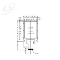 Module d'écran LCD TFT transparent de 2 pouces, connecteur 22 broches, écran LCD couleur QVGA 240x320