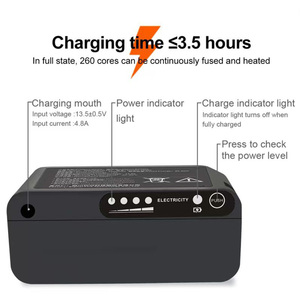 Machine de fusion de fibres optiques FTTH avec écran couleur TFT de 5 pouces, contrôle en temps réel, fusionneuse de fibres optiques Ai-9 - Product Image 3