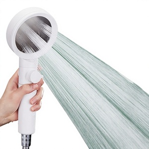 Neuer japanischer grenzüberschreitender Druckduschkopf für den Heimgebrauch mit Filtration, Wasseraufbereitung und Hautverschönerung, große Duschscheibe - Product Image 1