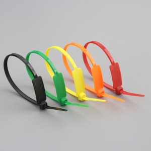 Wholesale Plastic Nylon Electrical Zip Tie Tag Custom Label Marker Seal Tag Cable Zip Ties