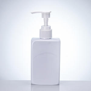 Bouteille de shampooing carrée en plastique PET transparent 100ml 150ml 250ml 300ml 500ml <span class=keywords><strong>Gel</strong></span> <span class=keywords><strong>douche</strong></span> Lotion Distributeur de pompe pour bouteille - Product Image 4