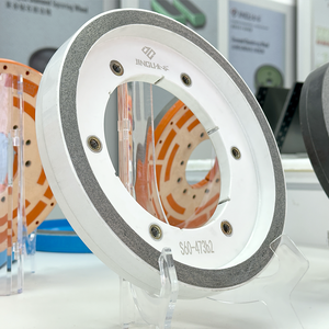 Cấp bằng sáng chế chống rung kim cương Mài bánh xe 250x140mm tùy chỉnh màu sắc cho tấm/đánh bóng gạch thép-nhựa cấu trúc OEM - Product Image 2