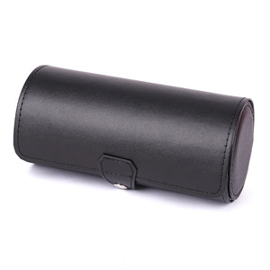 Boîte à montres 3 cylindres en cuir PU, vente en gros, haut de gamme, <span class=keywords><strong>pour</strong></span> <span class=keywords><strong>bijoux</strong></span> et montres, emballage de présentation - Product Image 5