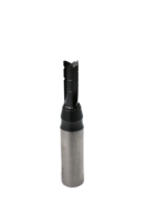 Fraise de fraisage CNC pour le travail du bois, en carbure revêtu d'étain, à trois dents, double tranchant, droite pour rainurage, pour découpe, gravure et fraisage, OEM
