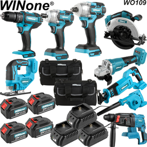 Professional <b>Tools</b> 18pcs in One 4.0Ah 5.0Ah 6.0Ah Battery 20V 21V Makas Lxt1500 15-<b>tool</b> 18-Volt Kit Cordless - Product Image 2