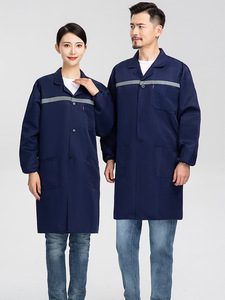 Chaqueta de Trabajo Larga Reflectante y Resistente, Uniforme de Seguridad Unisex, Ropa de Trabajo Resistente a la Abrasión <span class=keywords><strong>para</strong></span> Trabajos de Construcción - Product Image 6